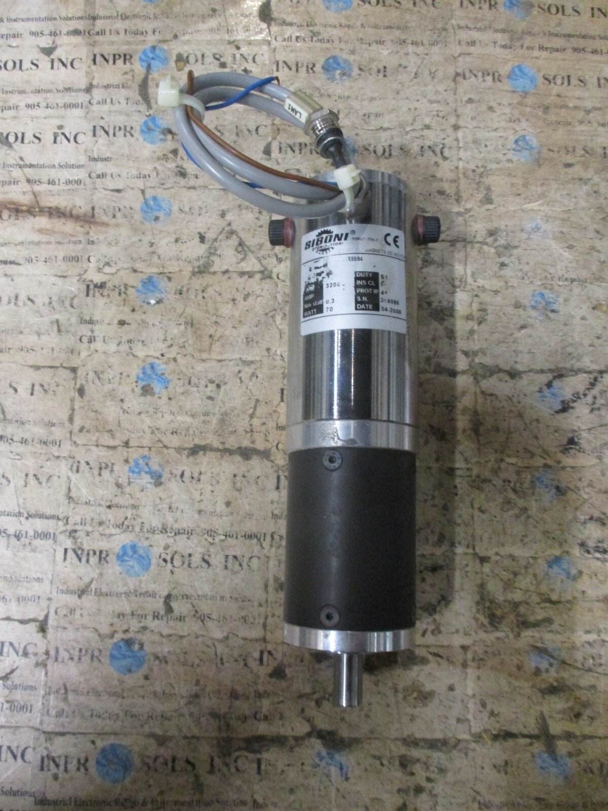 SIBONI-Permanent-Magnet-DC-motor-70Watt-Nm-03-SIBONI-DC-Motor-3200rpm-Tested-166802537258 SIBONI Permanent Magnet DC motor 70Watt Nm 0.3 SIBONI DC Motor 3200rpm *Tested* - Image 1