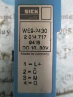 SICK WE9-P430 Optic Electronic Sensor Module 10-30VDC Sick Sensor *Fully Tested* - Image 8