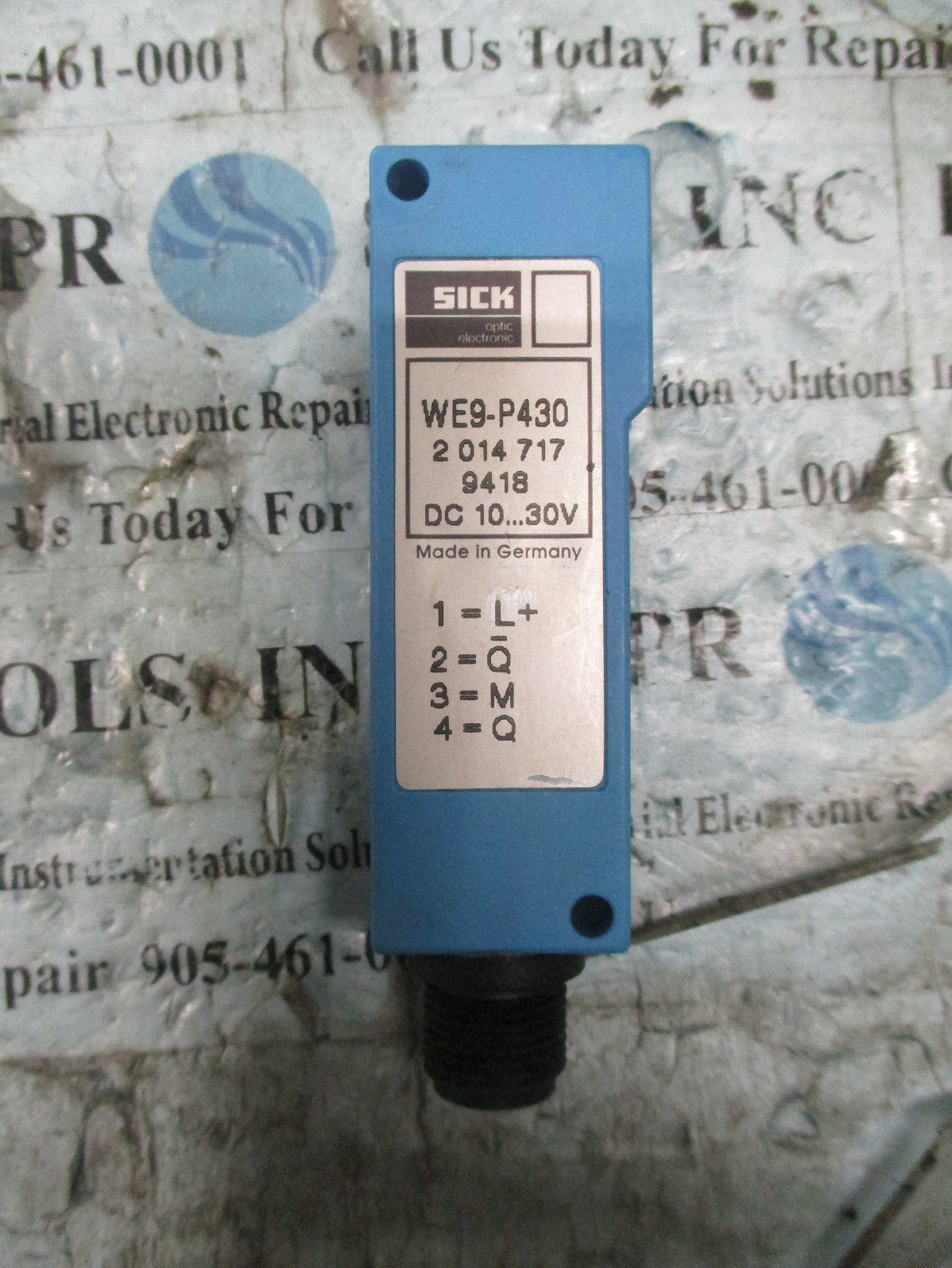 SICK-WE9-P430-Optic-Electronic-Sensor-Module-10-30VDC-Sick-Sensor-Fully-Tested-163298065158 SICK WE9-P430 Optic Electronic Sensor Module 10-30VDC Sick Sensor *Fully Tested* - Image 1