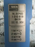 SICK WL18-P430 Optic Electronic Sensor Module 10-30VDC Sick Sensor *Tested* *Qty - Image 7