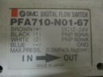 SMC PFA710-N01-67 Digital Flow Switch 12-24VDC 80mA 0.5MPa  SMC Switch *Tested* - Image 9
