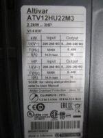 Schneider ATV12HU22M3 Altivar 12 AC Drive 2.2kW 3HP 220-240VAC 10Amp *Tested* - Image 7