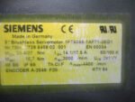 Siemens 1FT6086-1AF71-3EG1 3~brushless Servomotor 3000rpm A-2048 *Fully Tested* - Image 9