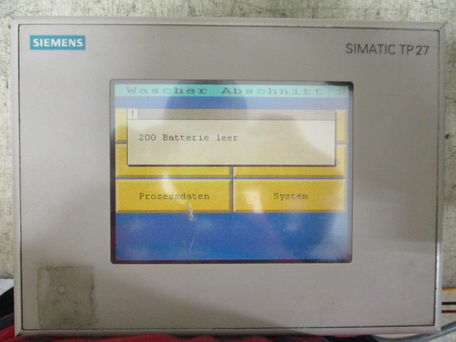 Siemens-6AV3627-1QK00-2AX0-Simatic-Touch-Panel-TP27-Color-24VDC-04A-Tested-152942705908 Siemens 6AV3627-1QK00-2AX0 Simatic Touch Panel TP27 Color 24VDC 0.4A *Tested* - Image 1
