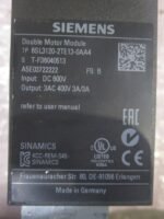Siemens 6SL3120-2TE13-0AA4 SINAMICS Double Motor Module 600VAC FS: B *Tested* - Image 5