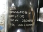 Siemens B43564-A5338-M 3300uF 450VDC S+M B43564-A5338-M Capacitor 450DC *TESTED* - Image 9