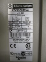 Telemecanique ATV31C037N4 Altivar 31 AC Drive 380/500VAC 0.5HP/0.37kW *Tested - Image 6