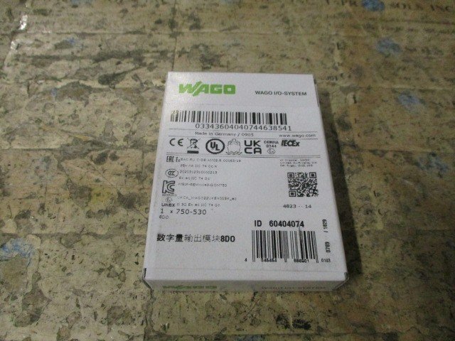 WAGO-750-530-8-Channel-Digital-Output-Module-24V-DC-05A-IO-System-Module-NEW-168049037218 WAGO 750-530 8-Channel Digital Output Module 24V DC 0.5A I/O System Module *NEW* - Image 1