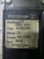 Westinghouse 6086C33G28 AC Breaker 400A 600VAC 3P 2605D15G05 Shunt TRIP *Tested* - Image 8