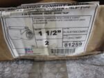 XLSLB150COMBO Cable Pull 81259 aluminum 1-1/2 inch conduit body *NEW**Lot of 2** - Image 6