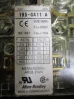 Allen Bradley 100-B110NZ*3 Contactor 220-69VAC 30-75kW 160A Ser A *Tested* - Image 11