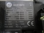 Allen Bradley 100-B110NZ*3 Contactor 220-69VAC 30-75kW 160A Ser A *Tested* - Image 10