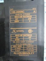 Allen Bradley 150-A05NC SMC-2 Soft Starter 3 Kw 3HP Ser A *Fully Tested* - Image 4
