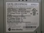 Allen Bradley 22D-E3P0N104 Powerflex 40P AC Drive 1.5kW/2HP 600VAC Ser A*Tested* - Image 7