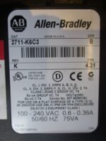 Allen Bradley 2711-K6C3 Panelview 600 HMI Ser B REV K FRN 4.21 100-240V *Tested* - Image 10