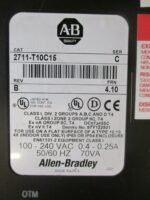Allen Bradley 2711-T10C15 Panelview 1000 Ser C REV B FRN 4.10 100-240V~ *Tested* - Image 12