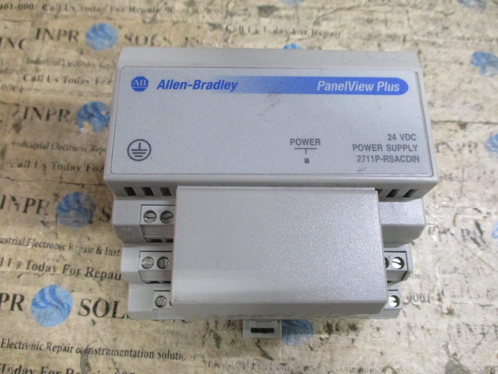Allen-Bradley-2711P-RSACDIN-Panelview-Plus-Power-supply-24VDC-3A-Ser-A-Tested-166007365449 Allen Bradley 2711P-RSACDIN Panelview Plus Power supply 24VDC 3A Ser A *Tested* - Image 1