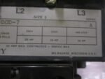 Allen Bradley 509-DOD-7  Series A Starter Size 3 3-5pole 230VAC 25/30HP *Tested* - Image 8
