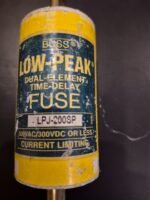 BUSS LPJ-200SP fuse, Class J 600V 200A Time-Delay LPJ200SP