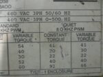Baldor ZD18H43OV-ER Vector AC Drive 460VAC 30/40HP 22/30kW 40/50A *TESTED* - Image 11