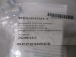 Beckhoff ZS2000-1213 M8, Plug, straight, male, 3-pin, A-coded 32V Metal hou*NEW* - Image 4