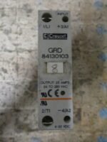 Crouzet GRD84130103 Solid State Relay Module GRD84130103 25A 24-280VAC *Tested*