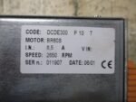DCDE300 P 10 T DC Servo Motor Drive BR60S 6.5A 2650 RPM 06/01 Controller*Tested* - Image 5