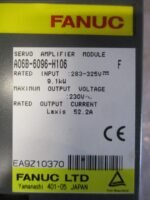FANUC A06B-6096-H106 AC Servo Amplifier Module 325VDC 9.1kW 52.2A Ser F *Tested* - Image 7