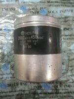 FANUC HCGF4A Capacitor 3900MFD 450VDC Surge 500VDC HCG F4A Capacitor *TESTED*
