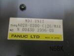 Fanuc A02B-0200-C126/MAR MDI Unit Operator Panel Keyboard CNC 1996-08 *Tested* - Image 5