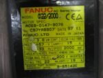Fanuc A06B-0147-B076 a22/2000 AC Servo Motor 157VAC 3.8kW 15A 22Nm 133Hz*Tested* - Image 6