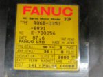 Fanuc A06B-0353-B831 AC Servo Motor No. E-730356 Model 30F 3PH 36A *For Parts* - Image 12