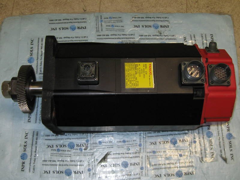 Fanuc-A06B-0501-B751-AC-Servo-Motor-tested-151803281869 Fanuc A06B-0501-B751 AC Servo Motor *tested* - Image 1