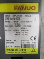 Fanuc A06B-6079-H206 Servo Amplifier Module 5.3kW 12.5A Version G *Tested* - Image 6