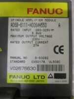 Fanuc A06B-6111-H006#H550 Spindle Amplifier Unit Ser A 325VDC 27A 6.8kW *Tested* - Image 6