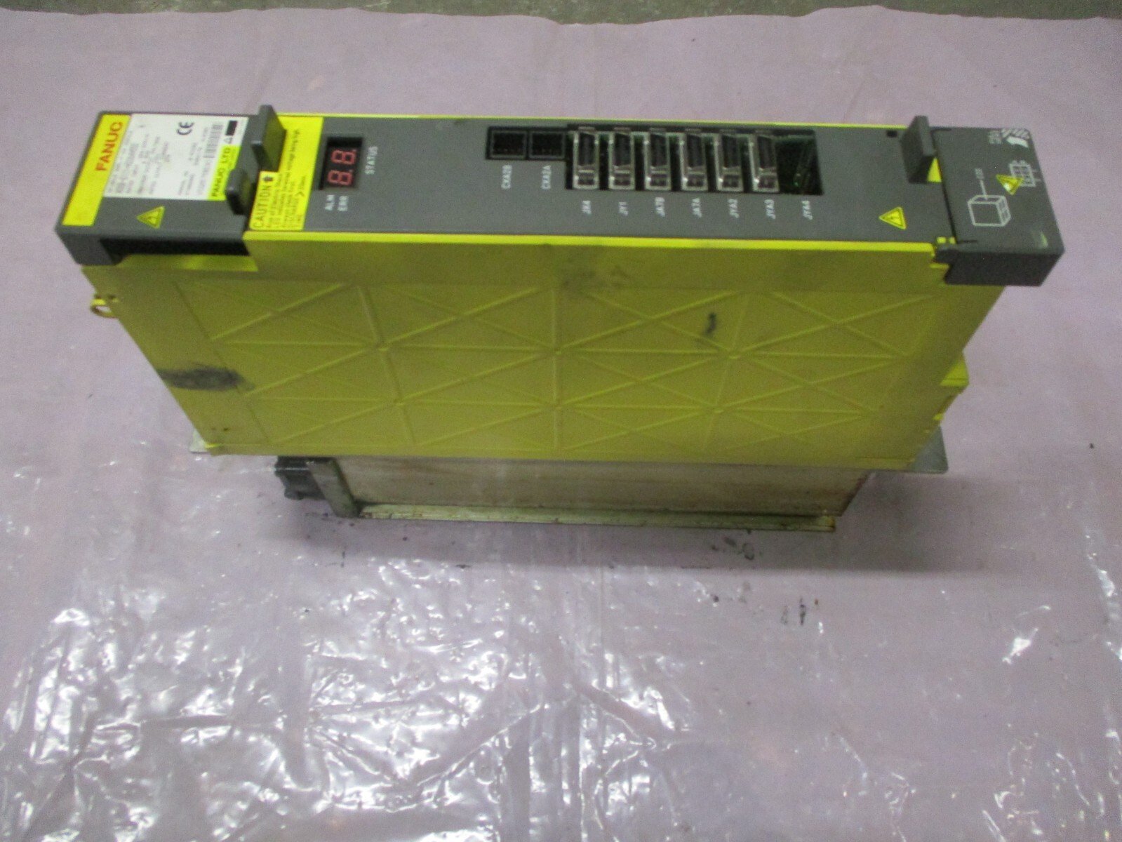 Fanuc-A06B-6111-H006H550-Spindle-Amplifier-Unit-Ser-A-325VDC-27A-68kW-Tested-166672021939 Fanuc A06B-6111-H006#H550 Spindle Amplifier Unit Ser A 325VDC 27A 6.8kW *Tested* - Image 1