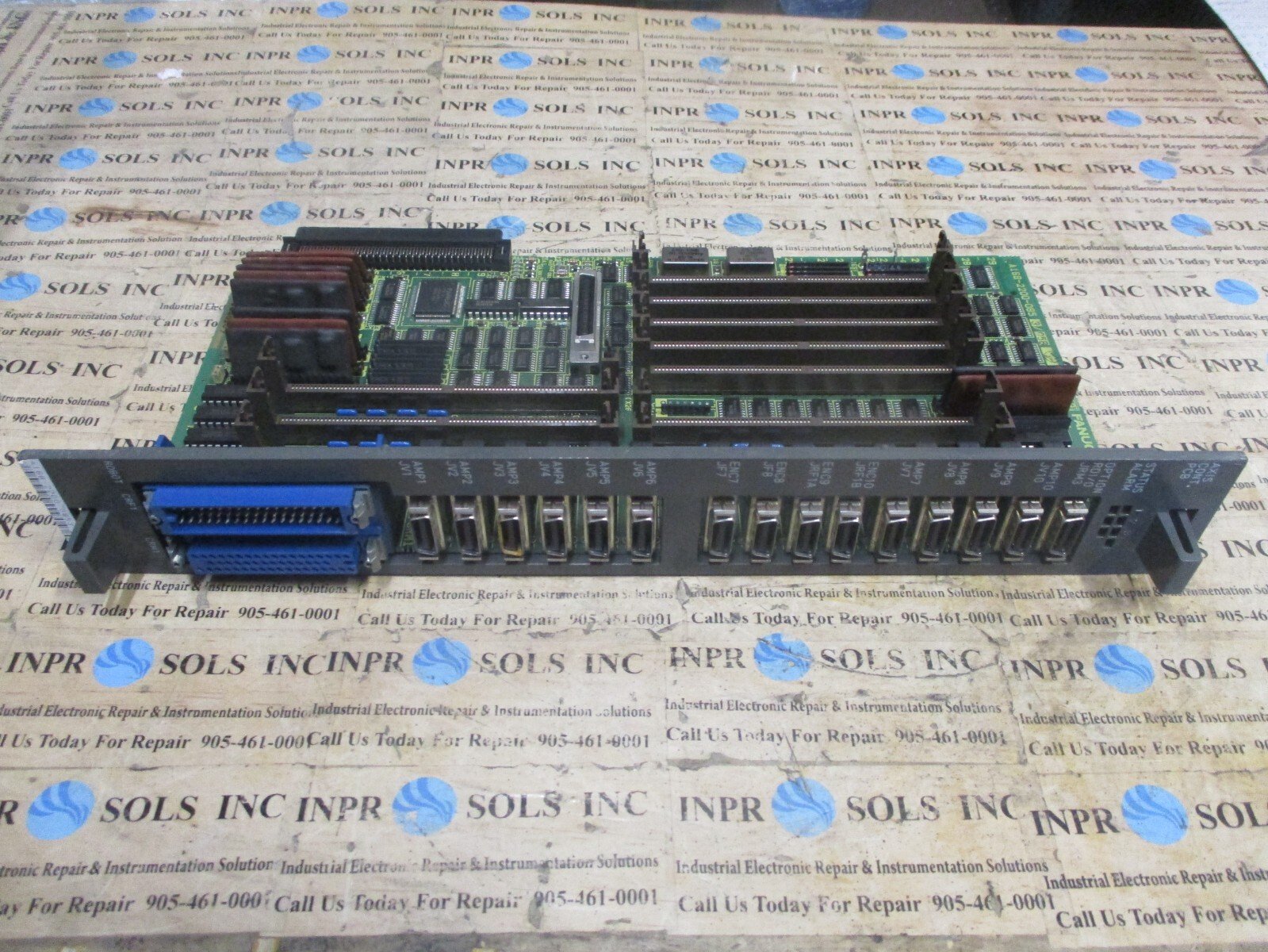 Fanuc-A16B-2200-085305B-PLC-Control-Board-A320-2200-T85603-PLC-Board-Tested-165614054659 Fanuc A16B-2200-0853/05B PLC Control Board A320-2200-T856/03 PLC Board *Tested* - Image 1