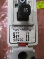 Federal Pioneer CE1015E Horizon 15A 1P 347V 18kA Circuit Breaker NOS *NEW* - Image 6