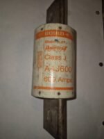Gould A4J600 600Amp (600A) A4J 600V Fast-Acting Class J 1 Fuse - Image 3