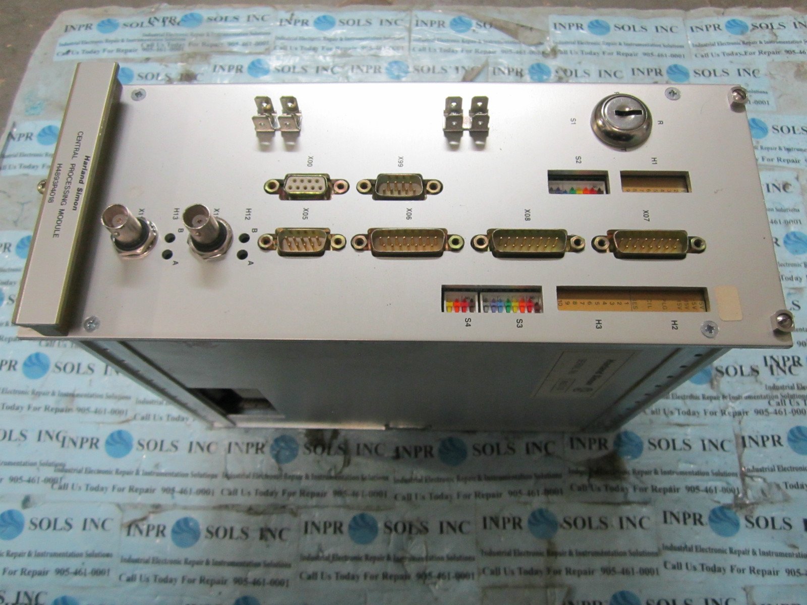 Harland-Simon-H4893P4018-Central-Processing-Module-H48983-CPU-Tested-Working-162275381069 Harland Simon H4893P4018 Central Processing Module H48983 CPU *Tested & Working - Image 1
