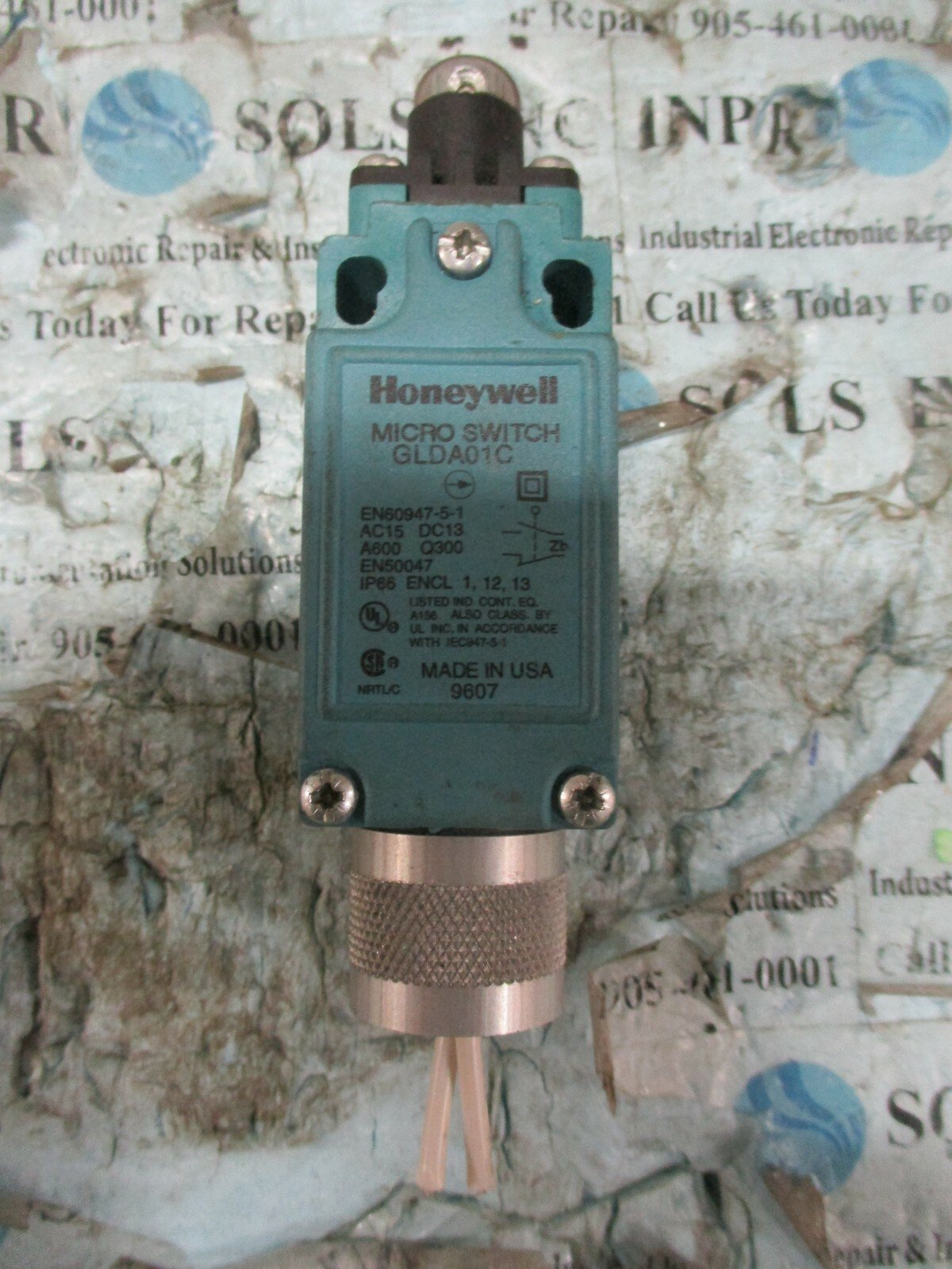 Honeywell-GLDA01C-Micro-Switch-AC15-DC13-Honeywell-GLDA01C-Switch-Tested-164069067129 Honeywell GLDA01C Micro Switch AC15 DC13 Honeywell GLDA01C Switch *Tested* - Image 1