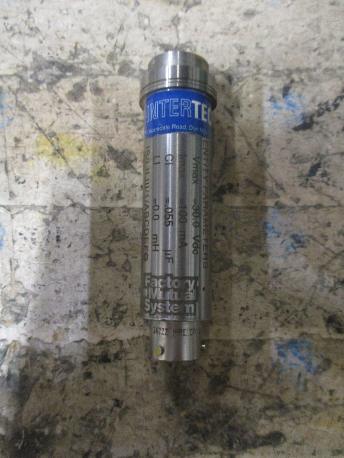INTERTECHNOLOGY-9242804-Model-BL-SN-0396-003-Pressure-Transmitter-30VDC-Tested-167408981369 INTERTECHNOLOGY 9242804 Model BL SN 0396-003 Pressure Transmitter 30VDC *Tested* - Image 1