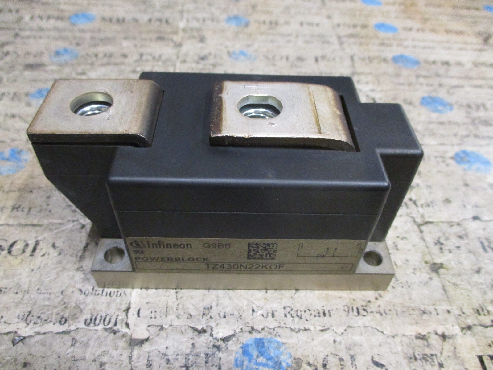 Infineon-TZ430N22KOF-IGBT-Powerblock-Module-Infineon-TZ430N22KOF-Module-Tested-166197851669 Infineon TZ430N22KOF IGBT Powerblock Module Infineon TZ430N22KOF Module *Tested* - Image 1