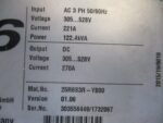KEB 25R6S3R-YB00 Combivert R6 Inverter 305-525V~ 122KVA 270A Ver. 01.06 *Tested* - Image 9