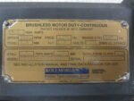 Kollmorgen EB-202-B-91-001 Brushless Motor Duty Continuous 1.3HP 230VAC *Tested* - Image 7