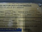 Kollmorgen EB-202-B-91-001 Brushless Motor Duty Continuous 1.3HP 230VAC *Tested* - Image 9