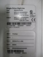 Lenze E94ASHE0024 Single Drive HighLine Module 0.6-1.1kVA 230-500VAC *Tested* - Image 8