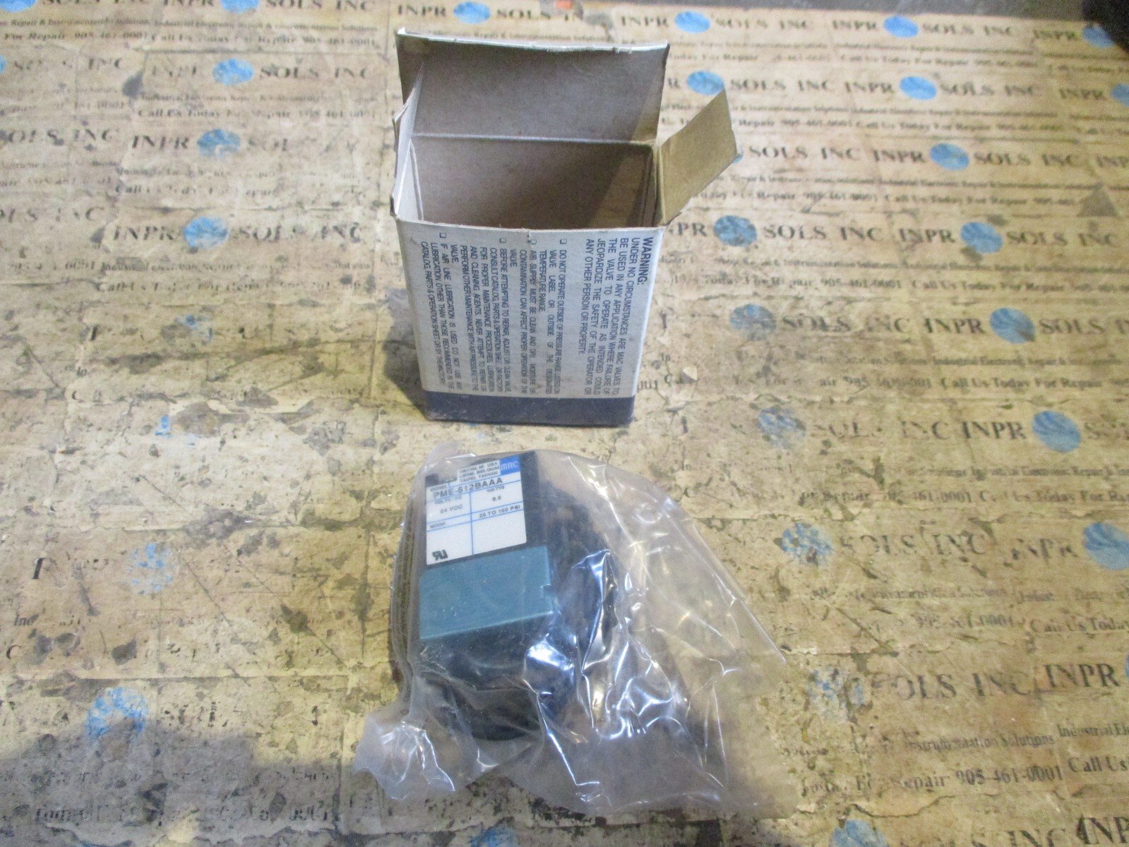 MAC-PME-612BAAA-Pneumatic-Valve-24VDC-85Watts-25-150PSI-MAC-PME-612BAAA-NEW-156377620409 MAC PME-612BAAA Pneumatic Valve 24VDC 8.5Watts 25-150PSI MAC PME-612BAAA *NEW* - Image 1