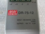 MEAN Well DR-75-12 Power Supply 100-240VAC 2.0A OUTPUT: 12V 6.3A *Fully Tested* - Image 5