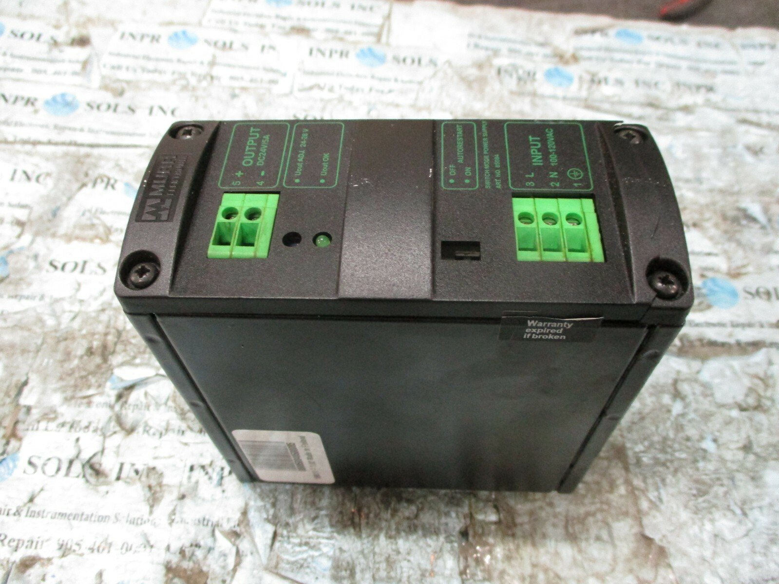 MURR-Elektronik-MCS5-11524-Single-Ph-Power-Series-DC-Supply-24VDC-5A-Tested-154222716839 MURR Elektronik MCS5-115/24 Single Ph Power Series DC Supply 24VDC 5A *Tested* - Image 1